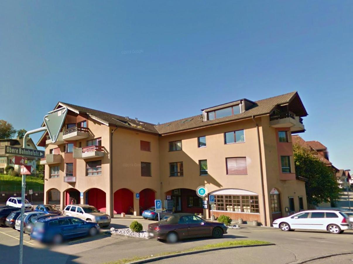 Ferienwohnung Studio Bahnhof Spiez Exterior foto